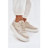 EVENTO Womens Leather Sneakers On Platform Beige Velarria | Shoptok.si