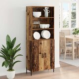 Highboard Staro drvo 69,5 x 32,5 x 180 cm Konstruirano drvo Slike