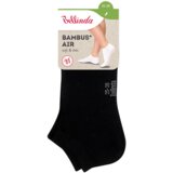 Bellinda BAMBOO AIR LADIES IN-SHOE SOCKS - Women's Short Bamboo Socks - Black | shoptok.hr