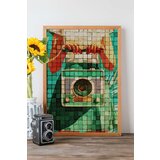 Wallity uramljena slika Popmosaıc11, 33x48 cm | ePonuda.com