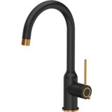 Quadron slavina INGRID čisto crna/nano PVD bakar | shoptok.hr