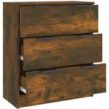  Komoda boja dimljenog hrasta 60x30x70 cm od konstruiranog drva | shoptok.hr