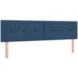 vidaXL Naslon za glavo z gumbi, modra, 180 cm, tkanina, (22048672) Cene