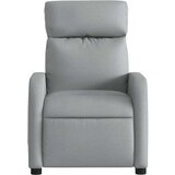 vidaXL Masažna fotelja za odmor, svijetlo siva tkanina | shoptok.hr