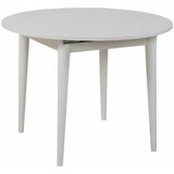 HANAH HOME vina 139 - white white extendable dining table cene