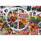  Foto tapeta - Hippie Graffiti 98x70 Samoljepljiva | shoptok.hr