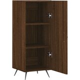  Komoda boja smeđeg hrasta 34,5 x 34 x 90 cm konstruirano drvo | shoptok.hr