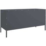 vidaXL TV omarica antracitna 100,5x39x50,5 cm jeklo | Shoptok.si