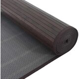  Tepih pravokutni tamnosmeđi 80 x 1000 cm od bambusa | shoptok.hr