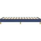  Za krevet s oprugama plavi 90 x 200 cm od tkanine | shoptok.hr