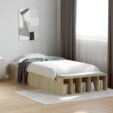  Okvir za krevet boja hrasta 90x200 cm konstruirano drvo | shoptok.hr