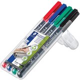  PERMANENTNI MARKER 0,6MM PK4 RECIKLIRANI LUMOCOLOR STAEDTLER 318 WP4 Slike