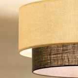  Brilagi - LED plafonsko svetlo BOHO STYLE 1xE27/15W/230V prečnik 40 cm krem/braon | Eponuda.com