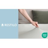 DecoKing Plahta s gumom Amber 100-120x200 cm, svijetlo siva | shoptok.hr
