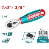 Total kratka čegrtaljka 1/4" i 3/8" THT1061438 | ePonuda.com