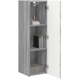 TV zidni ormar Zidne 2 pcs Siva Sonoma 30 x 31 x 100 cm | Eponuda.com