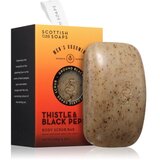 Scottish Fine Soaps Thistle & Black Pepper eksfolijacijski sapun za tijelo 150 g | shoptok.hr