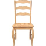  Blagovaonske stolice 2 kom. Prirodno puno drvo guma | shoptok.hr