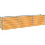 Povišeni vrtni krevet Prirodna 240 x 40 x 55 cm | shoptok.hr