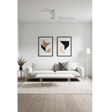 Faro 33814WT - Plafonski ventilator PUNT M, beli, prečnika 132 cm WT + daljinski upravljač | Eponuda.com