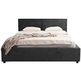 MID.YOU OBLAZINJENA POSTELJA 180 cm x 200 cm , les, tekstil, leseni material barve grafita | Shoptok.si