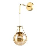 Lampa zidna 1xE14 Parma ML-6196-1W zlatna | Eponuda.ba