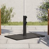 vidaXL Podstavek za senčnik za Ø32/38/48 mm palice 15 kg pravokoten u