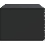 TV ormar za zid 98 x 31 cm Crna Konstruirano drvo Zidne | shoptok.hr