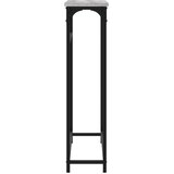  Konzolni stol siva boja hrasta 75x19,5x75 cm konstruirano drvo | shoptok.hr