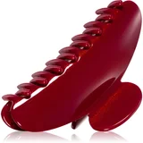 Hair Claw clip sponka krokodilček za lase Burgundy cherry 1 kos