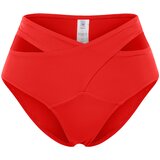 Trendyol Red Cut Out/Windowed High Waist Bikini Bottom | shoptok.hr