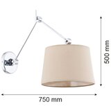  Argon 3546 - Zidno svetilo ZAKYNTOS 1xE27/60W | Eponuda.com