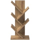  Polica za knjige drvo 4-razine 30 x 18 x 60 cm Hrast artisan | shoptok.hr