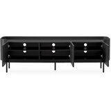 MOME Črna TV omarica 180x55x40 cm Willa – | Shoptok.si