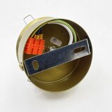  Plafonsko svetlo ELIAS 1xE14/5W/230V Ø 13 cm zlatna/bela | Eponuda.com