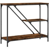  Konzolni stol boja hrasta 88,5x30x75 cm konstruirano drvo | shoptok.hr