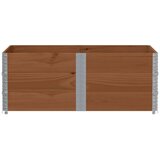  Okviri za palete 3 smeđi 150x100 cm od masivne borovine | shoptok.hr