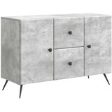  Kreveta Betonska siva 89 x 34,5 x 60 cm Konstruirano drvo | shoptok.hr