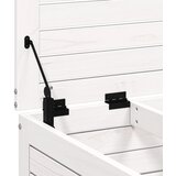  Vrtni tabure bijeli 62 x 63,5 x 32 cm od masivne borovine | shoptok.hr