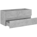 Ormarić za umivaonik siva boja betona 100 x 38,5 x 45 cm drveni | shoptok.hr