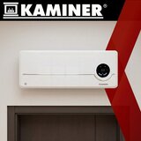 Kaminer AIRO zidna ventilatorska grijalica s WiFi upravljanjem, 2000 W Slike