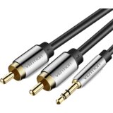 Vention Avdio kabel 3,5 mm na 2x RCA BCFBI 3 m črn | Shoptok.si