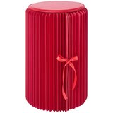 Ambia Home TABURE, umetna masa, papir, leseni material rdeča | Shoptok.si