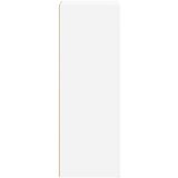  Strani šal Bela 40 x 35 x 100,5 cm Konstruiran les, (5000108439) | Shoptok.si