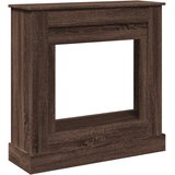  Okvir za kamin boja hrasta 90x30x90 cm od konstruiranog drva | shoptok.hr