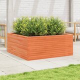  Vrtna sadilica voštano smeđe boje 110x110x46 cm od borovine | shoptok.hr