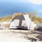  Šator za plažu za 2 osobe vodootporni sivi | shoptok.hr
