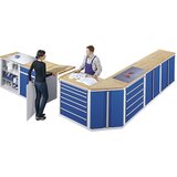 ANKE Obloga iz jeklene pločevine, pocinkano, ŠxG 1060 x 700 mm | Shoptok.si