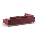 Atelier Del Sofa ugaona garnitura efsun claret red