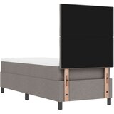  Krevet s opruga kutije Sivo-smeđa 80 x 200 cm tkanina | shoptok.hr
